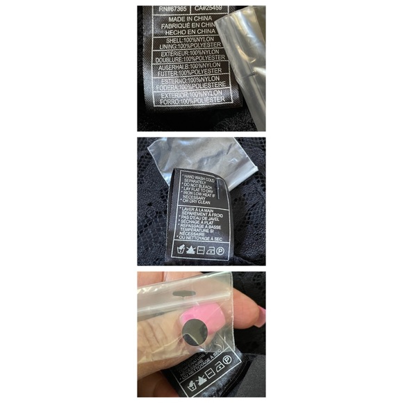 NWT BB DAKOTA Jayce Lace Black Sheath Party Cocktail Dress Size 14 - Picture 4 of 16